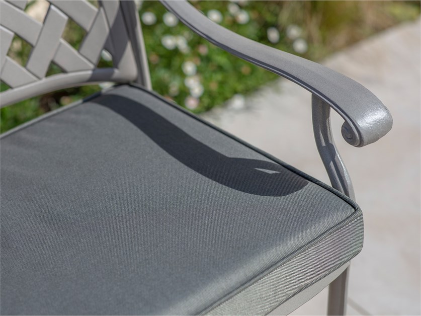 Rome Stone Cast Aluminium 3 Seat Bench Alternative Image